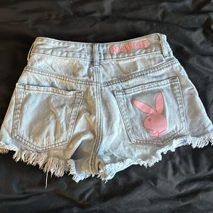 PLAYBOY by PACSUN Denim Shorts